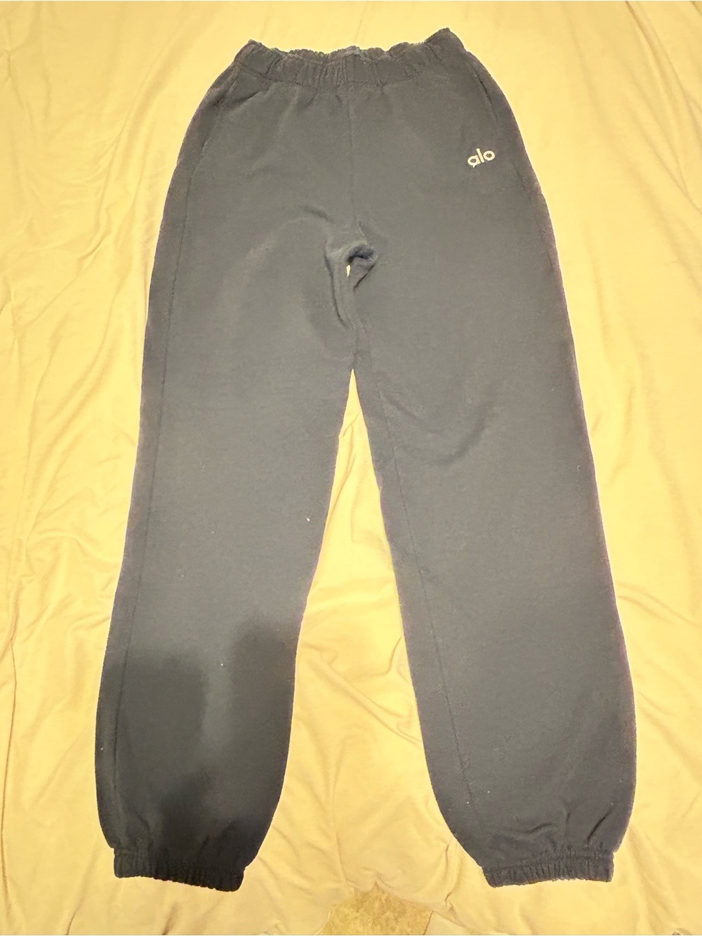 Alo Navy Sweatpants - Cozy Athletic Bottoms